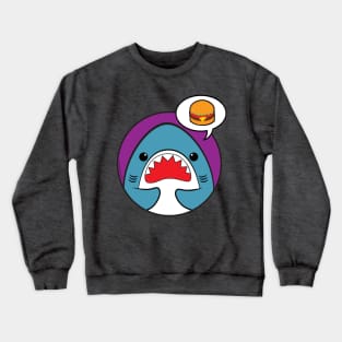 Hank the Hangry Shark Crewneck Sweatshirt